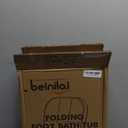 Beinilai Collapsible Foot Spa,Foot Bath with Heat and Massage and Bubble Jets, Foot Soak Tub with Six Non Motorized Rollers, Acupressure Massage Points, Red Light and Removable Pumice Stone (Dark Grey)