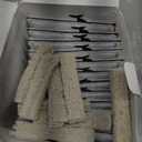 12pcs Large Filters Cartridges+8pcs Ammonia Reducer Filter Pads for Aqueon QuietFlow Power Size 20/30/50/75 & E Internal Power Size 40 & Canister Filter Size 200/300/400 & Zilla Large