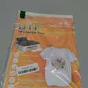 DTF Transfer Film Paper A4 (8.5" x 11") - 20 Sheets Premium PET Direct to Film Transfer Paper for Sublimation - Works on Cotton, Polyester and More Fabrics - Ideal for T-Shirts Printing