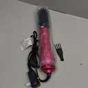 Aima Beauty One Step Hair Dryer & Volumizing Hot Air Brush, Ceramic Straightener Brush, Curler & Hot Comb 4 in 1 Salon Ionic Hair Brush, Rose Pink