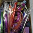 PerKoop 64 Pcs Inspirational Gifts Bulk 16 Motivational Notebooks Journal 16 Ballpoint Pens 16 Wristbands 16 Keychains for Teacher Office Women Employee Party Favor(Classic)