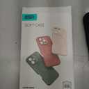 ESR for iPhone16 Pro Max Case with MagSafe, Supports Magnetic Charging, Smooth & Slim Silicone Case, Shockproof, Full Screen and Camera Protection, Soft Microfiber Lining,Black