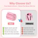 Wrist Weights & Ankle Weights  2 Pack (1.1 lbs Each), Adjustable Arm, Leg & Hand Weights Set for Women, Magnetic Fitness Weights for Gym, Pilates, Walking, Yoga & Home Workout (Black)