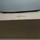 Floor Vases, Tall Floor Vase 23.6 inch (60CM, 1.96FT) Tall Vases, Sturdy Black Vase for Living Room Decor, Resin Black