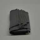 Dark Grey Valance for Bedroom Solid Grommet Top Blackout Thermal Insulated Curtain Valance Window Treatment for Living Room Short Straight Drape Valance for Basement/Loft 100 X18 1 Panel Gray