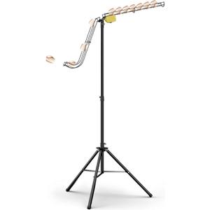 JASCOPRO Electric Baseball Soft Toss Machine for Batting Practice