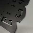 Sword Wall Mount Rack Vertical Display Wall Holder With Hollow-Carved Design for Swords Axes Bows and Daggers