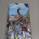 Tiamon 3 Pcs Dinosaur Tablecloth Dinosaur Party Table Covers Plastic Tablecloth for Kids Adults Birthday Party Picnic Supplies 54 x 108 Inch (Blue)