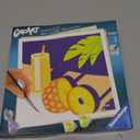 Ravensburger Creart Pineapple Mocktail Paint by Numbers Kit for Adults, 8.74 inches x 8.74 inches