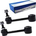 2Pcs K750453 Front Sway Bar Stabilizer Link Compatible With 2017-2007 Je-ep Wrangler JK (Not Work With a Lifted Vehicle) (# 52059975AB SL94045 V33-0209 MS25814)