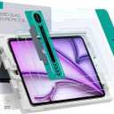 ESR 2 Pack Screen Protector for iPad Air 13 Inch M4/M3/M2 (2026/2025/2024), 9H Tempered Glass Film with Easy Application Tray, Scratch Resistant, Bubble Free, HD Clarity, Touch Sensitive