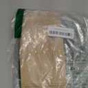 50 Pcs 4x6 Inch Kraft Paper Bags with Transparent Window, Stand Up Pouches,Smell Proof Bags,Resealable Bags for Small Business, Zipper Food Storage,for Packaging Snacks Cookies Candy (Brown)