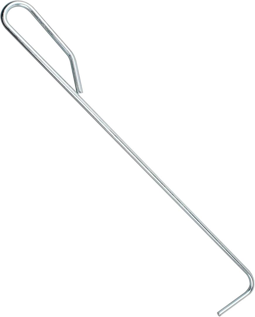 20'' Pool Skimmer Basket Hook Tool-Skimmer Basket Handle for Cleaning Swimming Pools & Protecting Hands,Knee,Back