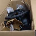 Amazon Basics Classic Puresoft PU Padded Mid-Back Office Desk Chair with Armrest, Easy Assembly, Sturdy Metal Base, Wheels, 275lb Support, 26"D x 23.75"W x 42"H, Black