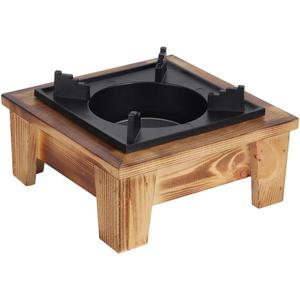 Japanese Alcohol Wood Stove Portable Barbecue Alcohol Oven Stove Furnace Kitchenware Cooking Utensil for Outdoor Picnic