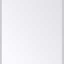 Ruomeng Rectangle Wall Mirror Frameless Bathroom Mirror 16 x 24" Beveled Edge Mirror for Vanity and Entryway