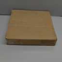 Goodluck 25 Pack Reusable Plastic Clear Charger Plates with Gold Rim, 12-Inch, for Dinner, Wedding, Party, Event Table Decoration, Clear&Gold