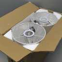 VONLUCE Wall Sconce Set of 2, Plug in & Hardwired Swing Arm Wall Lamps, Adjustable Wall Mounted Lighting Fixtures, Modern Wall Lights with Black Base White Fabric Shade for Bedside, Hallway, Study