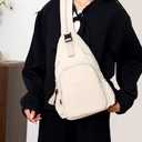 Crossbody Bags for Women Sling Bag Casual Fanny Pack Small Backpack Travel Daypack Chest Bag Shoulder Bag