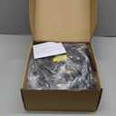 Brightever LED Outdoor String Lights 100FT Patio Lights with 52 Shatterproof ST38 Vintage Edison Bulbs, Outside Hanging Light Waterproof for Porch, Deck, Garden, Backyard, Balcony, Dimmable 2700K (100FT-Warm White, Black Wire)