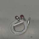 in Ear Wired Earbuds, Wired Headphones with Microphone, 3.5mm Corded Earphones with in Line Volume Controller, White