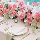 MACTING Pink Artificial Flower Roses 60PCS Real Touch Fake Flowers with Stem Foam Roses for DIY Wedding Bouquet Table Centerpieces Party Bridal Shower Birthday Home Spring Valentines Day Decorations