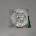 Cat5e Ethernet Cable 50 FT, Long Cat 5e Internet Cable, White Snagless Patch Cord, UV Resistant, Flexible, Network, LAN, PoE, Standard RJ45 Connector for PC, Server, Router, Modem, PS5 - with 15 Ties