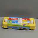 JUNBESTN Easter Matching Eggs Connect Eggs Parlour Games Toys Gifts for 2 3 Years Old Kids Toddler Baby Girls Boys Shape Color