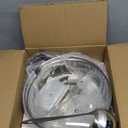 Shabu Hot Pot Stainless Steel,Chinese Induction Shabu Pot with Divider for Kitchen Cooker, Gas Stove (11 Inch)