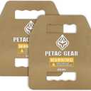 PETAC GEAR Tactical Weights Plates For Weighted Vest For Men Workout, 20 LBS Weight Strength Training Vests Equipment Workout Gear