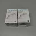 2 x Nanobebe Breast Pump Adapters, Compatible with Ameda and Medela Breast Pumps, Baby Bottle Thread Changer, Baby Bottle Converter - 4-Pack