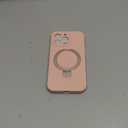 Designed for iPhone 13 Pro Case with Magnetic Invisible Stand Compatible with Mag-Safe Military Drop Tested Shockproof Silicone Phone Cases for Women Men 6.1'', Pink