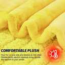greenoak Heated Electric Blanket Throw, Faux Fur Sherpa Heating Blanket for Sofa Bed, Warm Winter Gifts for Women/Adults, Heater Lap Blankets 5-Position Timer &10 Heating Levels 50''*60" Lemon