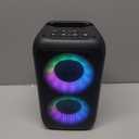 Bluetooth Speaker with 2 Wireless Microphones - Big Party Speaker for Adults Kids Karaoke with Lights - Portable Rechargeable Floorstanding Speakers Support TWS/AUX/USB/TF Card for Home Party Gift
