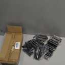 SORGMACH Door Hinges Oil Rubbed Bronze Hinges 3.5 in 5/8" Radius Corners Black Hinge Interior Hinge Hardware 30 Pack