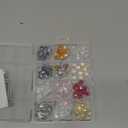 Crystal Teardrop Charms Multicolor Glass Faceted Waterdrop Pendants for Jewerly Craft Making