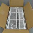 Sliding Under Desk Drawer Organizer No Drilling 2 Drawers Slide Out Desktop Or Under Table Storage Metal Clamp On Desk Drawer Attachment Anti-Slip Desktop Organizer for Home & Office, White