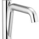 Delta Nicoli Chrome Bathroom Faucet 1 Hole, Single Hole Bathroom Sink Faucet for Vanity, Push-Pop Drain Assembly, Chrome 15849LF