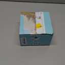 Funny Drink Coasters Ceramic Absorbent Coasters, Don't up The Table Unique Stone Drink Coaster with Cork Back for Coffee Table, Living Room, Family and Friends (Round-White, 6)