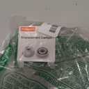 [4 Pairs ] Replacement Ear Tips for AirPods Pro and AirPods Pro 2 with Noise Reduction Hole, Silicone Ear Tips for AirPods Pro with Portable Storage Box and Fit in The Charging Case(XS/S/M/L) (White)