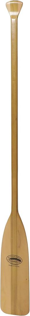 Attwood 11762-1 Canoe Paddle, Wooden, 5-Feet Long, Ergonomic Grip, Premium Wood Construction, Protective Finish