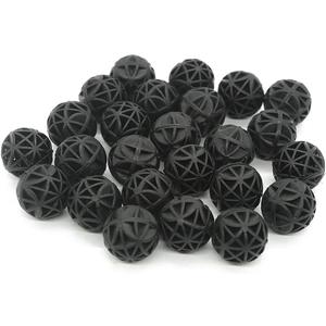 J-star 200pcs 1-Inch Aquarium Bio Balls Filter Media, Aquarium Fish Tank Filter Media, Pond Media Filter Balls with Media Bags