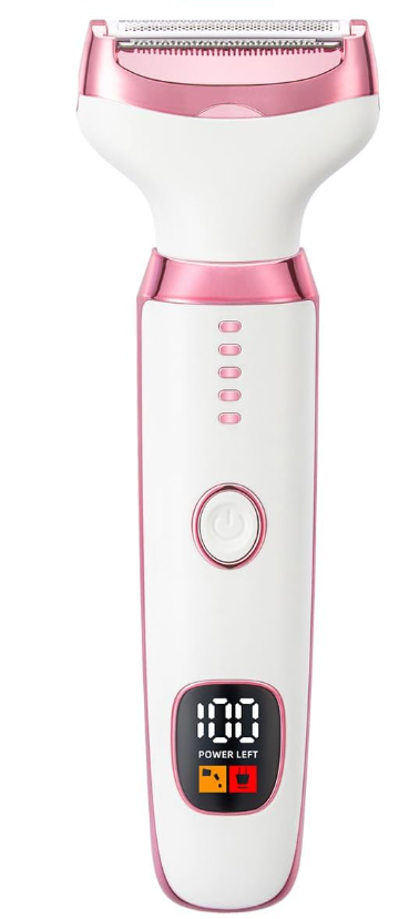 Electric Razor for Women 4 in 1 Rechargeable Painless Body Razors and Facial Hair Remover for Bikini Leg Body Face Underarm