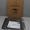 YUHFERA Stove Top Cover for Electric Stove - Silicone Stove Mat for Glass Top, Glass Cooktop Protector, XL Dish Drying Mats For Kitchen,Oven Covers for Electric Stove (Black,30 x 21)