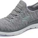 Skechers Women’s Summits Dazzling Haze Sneaker Slip-ins, Heel Pillow holds your foot secure, Air-Cooled Memory Foam Insole, Machine washable, Flexible traction outsole 9