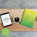 3 x Ymumuda 2026 Planner-2 Year Monthly Planner 2026-2027, JAN.2026 - DEC.2027, 8.5" x 11" Large Daily Planner with Spiral Bound, 24 Months Calendar Planner for School Office Work Teacher (G-Yellow Green)