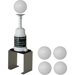 Baseball Training Popper, Baseball Practice Equipment, Hitting Tee for Perfect Swings, Batting Machine for Practicing Hitting Without a Pitcher(Not for Real Baseballs 5 Plastic Balls Included)
