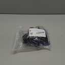 BARKLESS Dog Muzzle, Basket Muzzle Anti Biting Chewing, Sturdy Lightweight Cage Mouth Cover for Dogs, Allows Panting Drinking, Suitable for Grooming Trimming Training (4 (Snout 11-11"), Black)