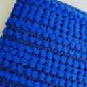 HomeBuy Pom Pom Bobble Trim Fringe - Medium Size 10Mm Royal Blue D (Per Meter)