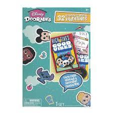 Disney Doorables Scratch to Reveal Valentine Cards, 32 ct - 2pack